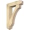 Ekena Millwork Imperial Arts and Crafts Rough Sawn Bracket w/ Offset Brace, Douglas Fir, 8"W x 32"D x 44"H BKT0806X32X44IMP03RDF - alternate 1